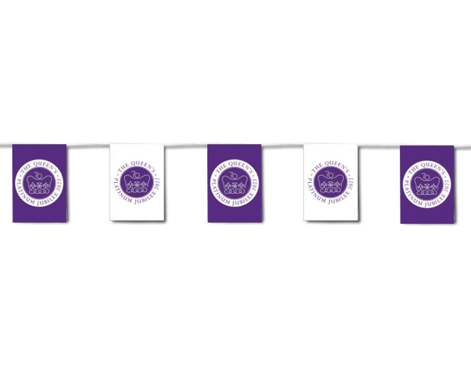 Platinum Jubilee Bunting Running Imp Running Imp